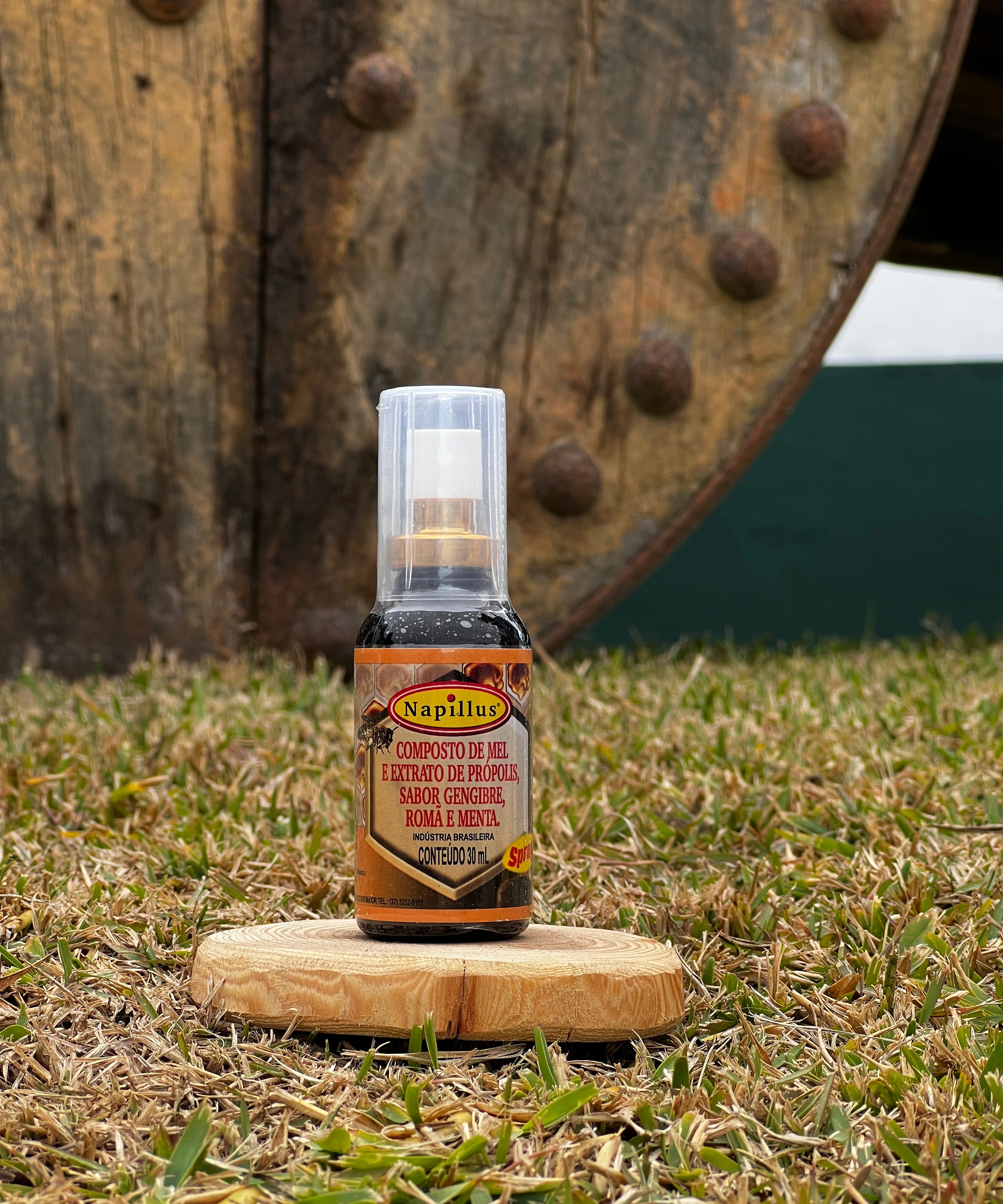 Napillus Honey, Pomegranate, Ginger, Propolis and Mint Spray