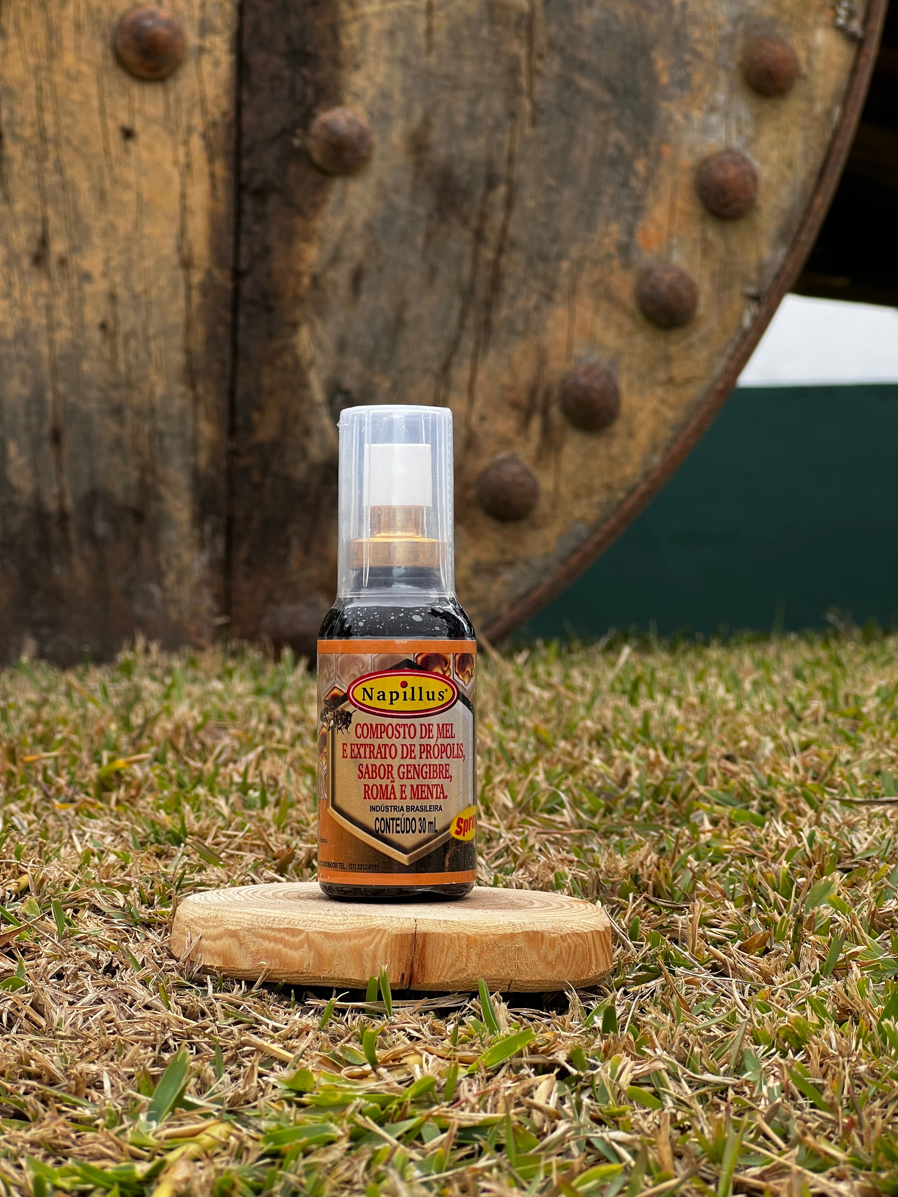 Napillus Honey, Pomegranate, Ginger, Propolis and Mint Spray