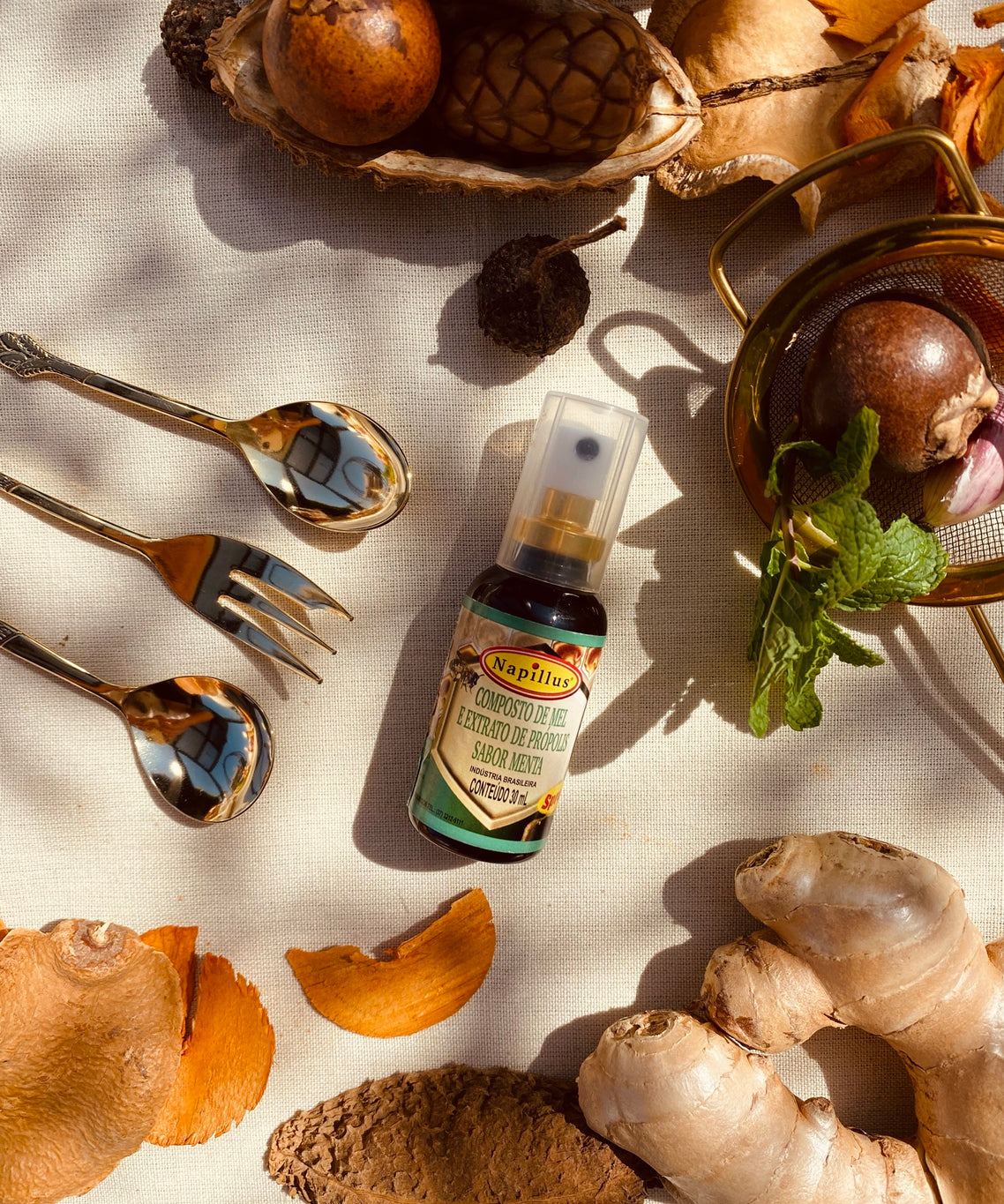 Napillus Honey, Propolis And Mint Spray