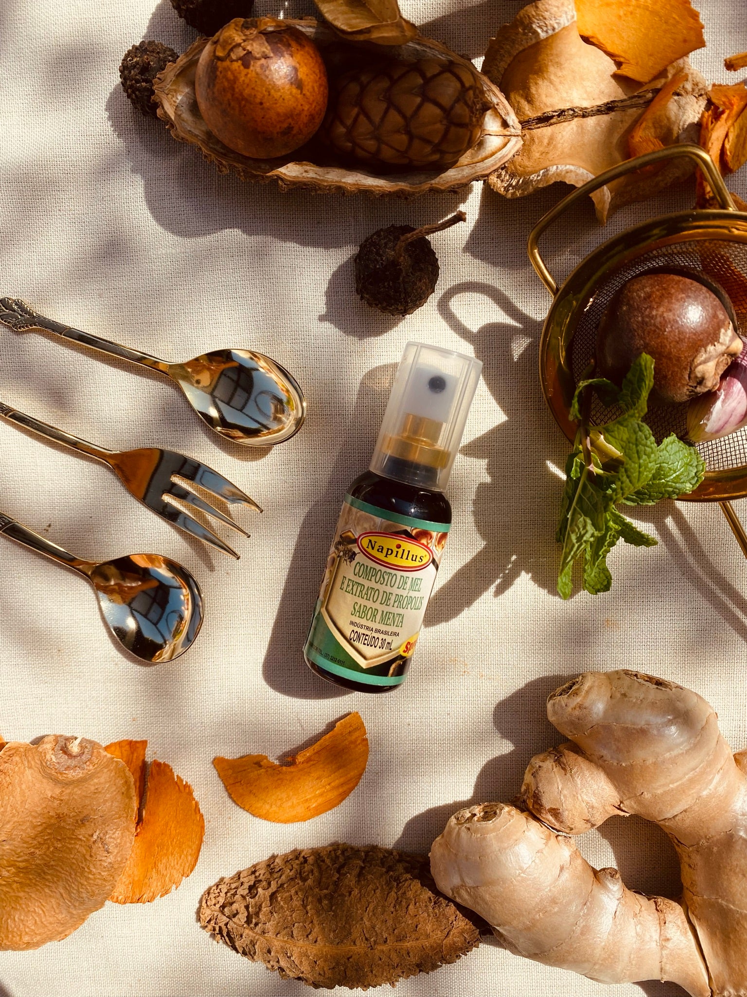 Napillus Honey, Propolis And Mint Spray